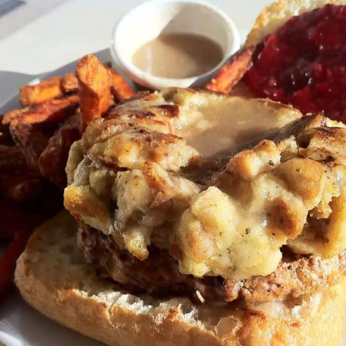 Thanksgiving Dinner Burger